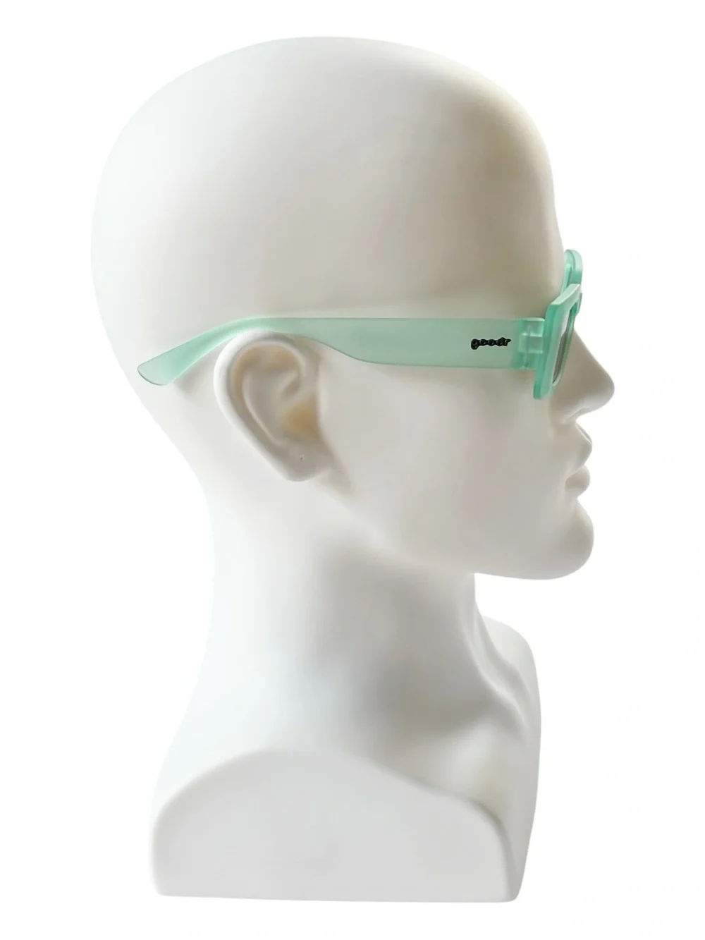 goodr Limited Edition Lux G Stays for the Encore light green sunglasses